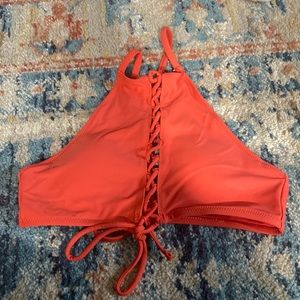 Halter Tie Detail Bikini Top
